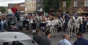 Funeral of Quhey Saunders at Inn On The Green, Stanford-le-Hope, August 3rd 2017